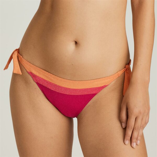 Slip Bikini Con Laccetti - Tanger - Pink Sunset - 38 (S)