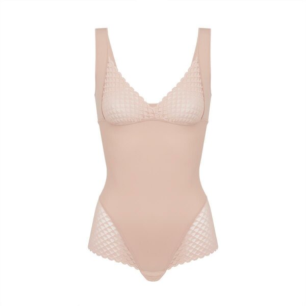 Body Con Effetto Shape - Peau Rosée - 3 (M)