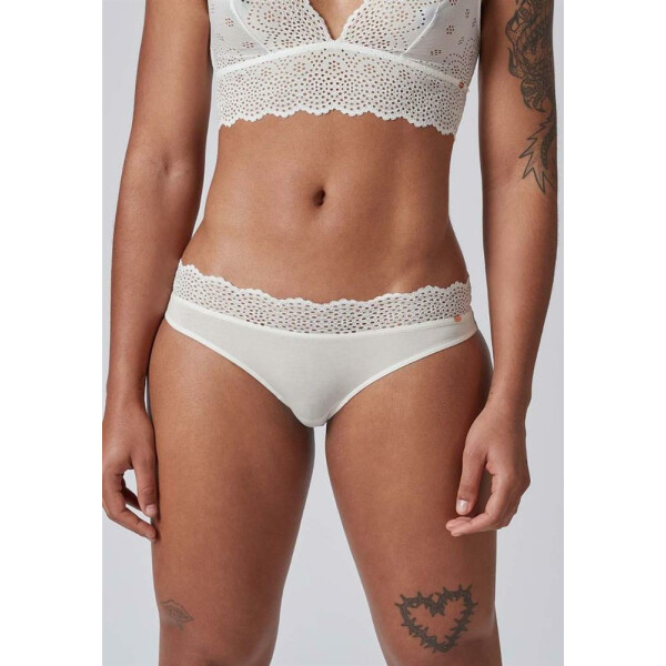 Every Day In Bamboo Lace - Slip - Ivory - 42 (Xl)