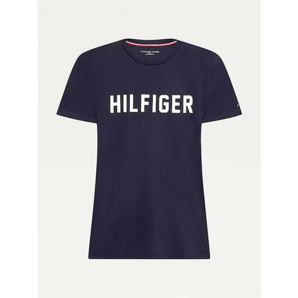 Tommy Hilfiger - T-Shirt Lounge In Cotone Biologico Con Logo