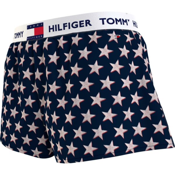 Tommy Hilfiger - Shorts Con Stampa A Stelle All Over - Offset Star - M