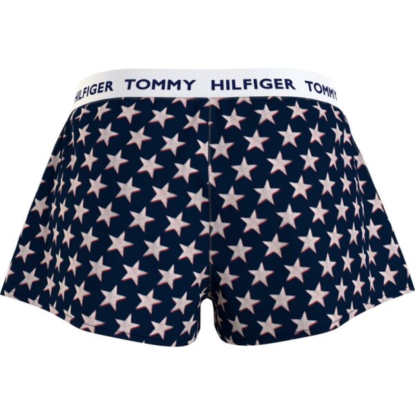 Tommy Hilfiger - Shorts Con Stampa A Stelle All Over - Offset Star - M