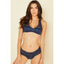 Never Say Never - String - Navy/Blue - M L