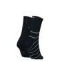 TH Women Short Sock 2P Tommy Breton Stripe - navy - 35-38