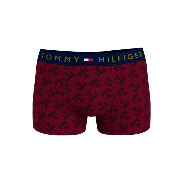 Tommy Hilfiger - Boxer aderenti TH monogram con motivo festivo