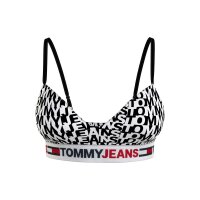 Tommy Jeans - Gepolstertes Bralette mit Logo-Unterbrustband