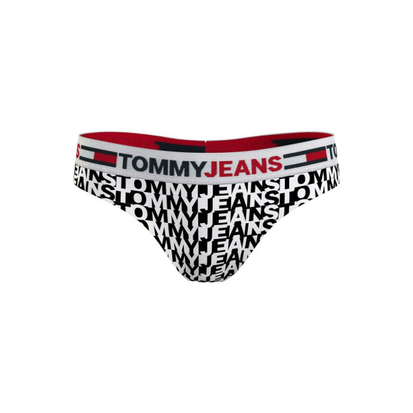 Tommy Jeans - String mit Logo-Taillenbund - black - XS
