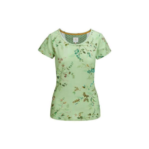 Tilly Flower Light Green - T-Shirt