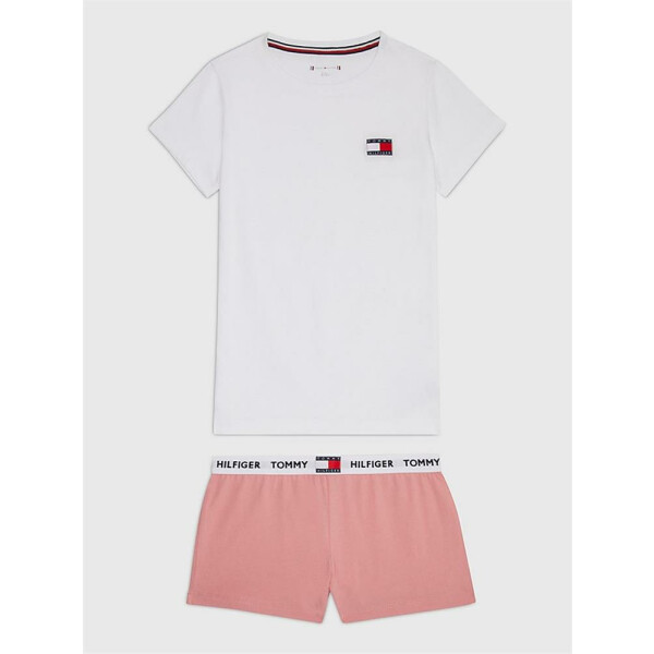 Tommy Hilfiger - Pyjama-Set - flora pink/white - 10-12