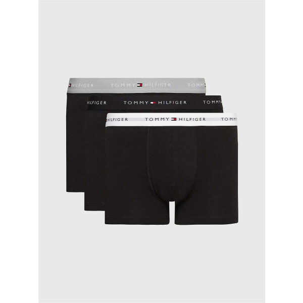 Tommy Hilfiger - 3 Pack Boxer aderenti essential con logo - grey heather/black/white - S