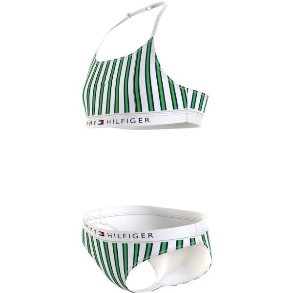 Tommy Hilfiger - Bikini - Nola Stripe Green - 8-10