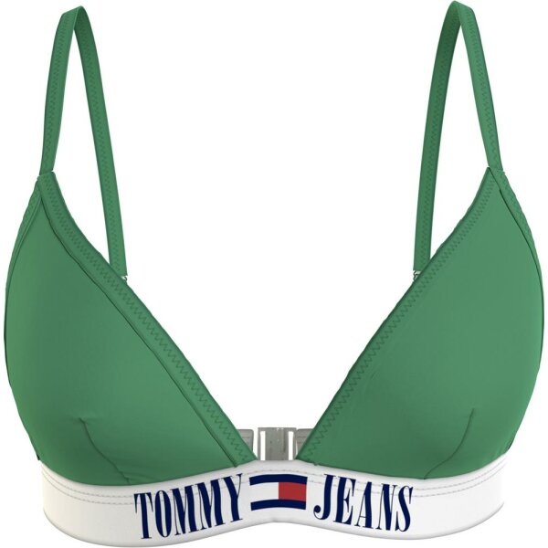 Tommy Jeans - Archive Triangel-Bikinioberteil - Coastal Green - M