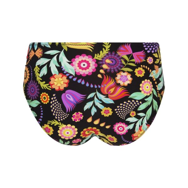 La Muse En Fleurs - Slip bikini coulisse - bouquet radieux - 5 (XXL)