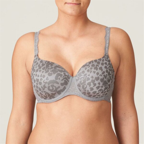 Prima Donna Twist Cobble Hill - Unterlegter Bh Herzform - fifties grey - 080F