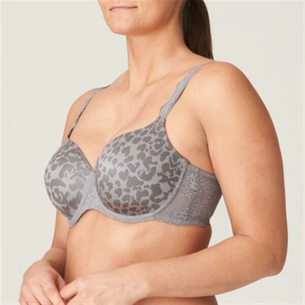 Prima Donna Twist Cobble Hill - Unterlegter Bh Herzform - fifties grey - 080F