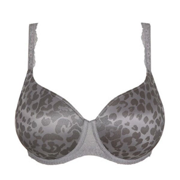 Prima Donna Twist Cobble Hill - Unterlegter Bh Herzform - fifties grey - 080F