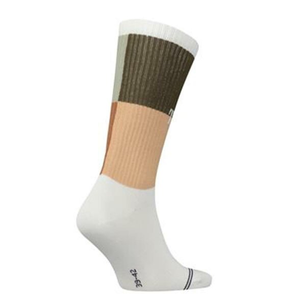 Tommy Hilfiger - TH Uni TJ Sock 1P Colorblock - khaki combo - 39-42