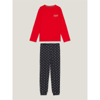 Tommy Hilfiger - Langarm Pyjama mit Logo