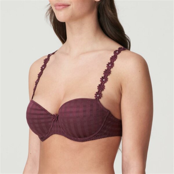 Marie Jo Avero - Reggiseno a balconcino - Wine - 075D