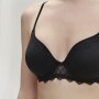 Escale - Reggiseno imbottito 3D Spacer - black - 085E