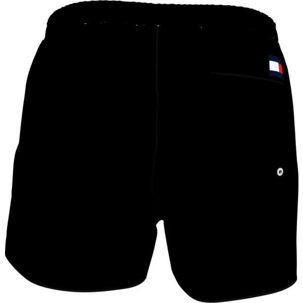 TOMMY HILFIGER - COSTUME SHORTS MEDIA LUNGHEZZA CON BANDIERINA - black - M