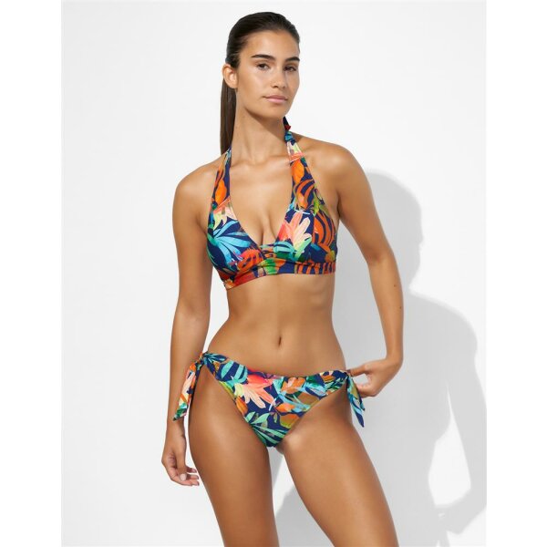 Sea blues - Neckholder Bikini - deep sea-mix - 75D (40D)