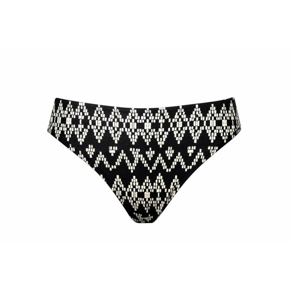 Zigzag Companions - Slip bikiniInnumerevoli linee tratteggiate creano un vivace - black cream - 38 (S)