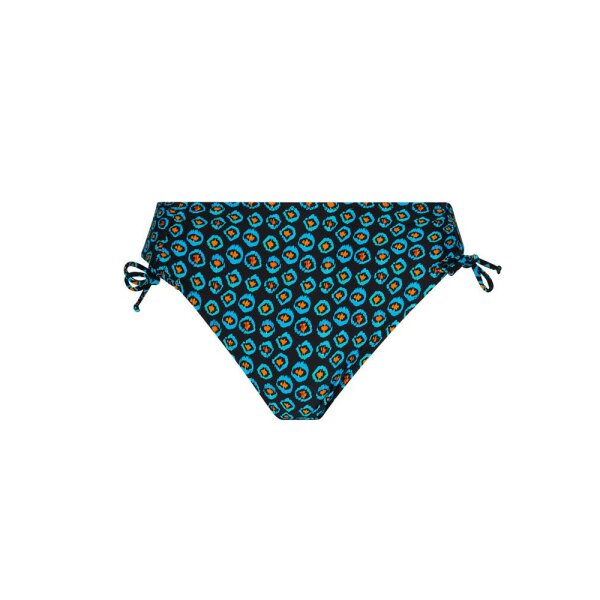 La Vagabonde - Slip bikini coulisse - pois soleil - 5 (XXL)