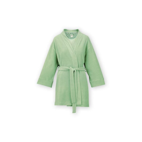 Nadia Petite Sumo Stripe - Kimono - Green - XS-S
