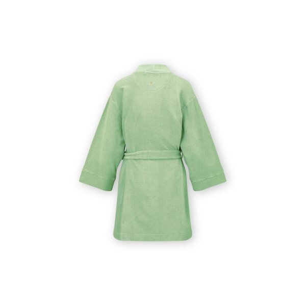 Nadia Petite Sumo Stripe - Kimono - Green - XS-S