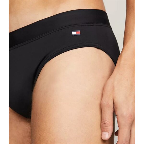 Tommy Hilfiger - Badeslip mit Logo - black - L