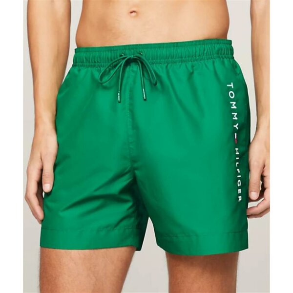 Tommy Hilfiger - Short da bagno original con logo - olympic green - S