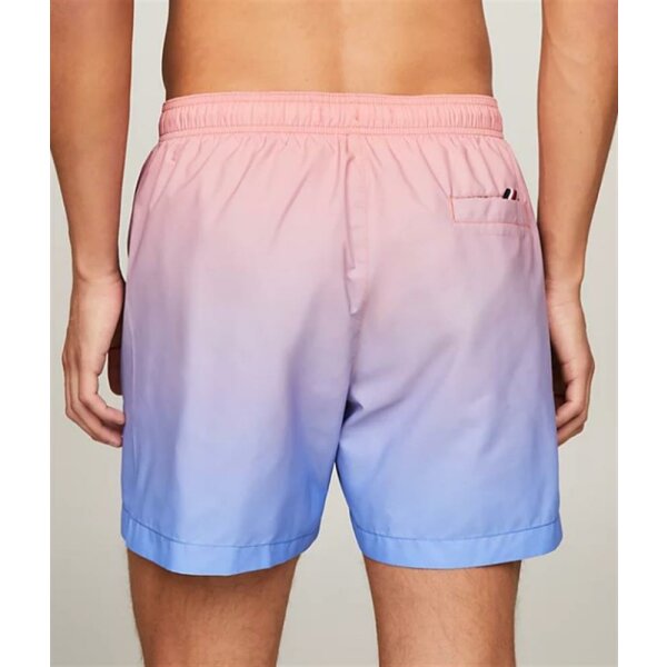 Tommy Hilfiger - Costume shorts original con motivo sfumato - ombre coral - S