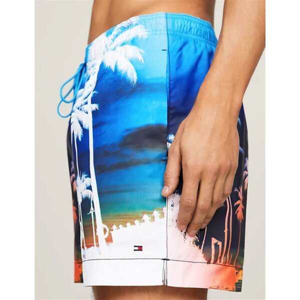 Tommy Hilfiger - Short da bagno con print - Photoprint desert - S