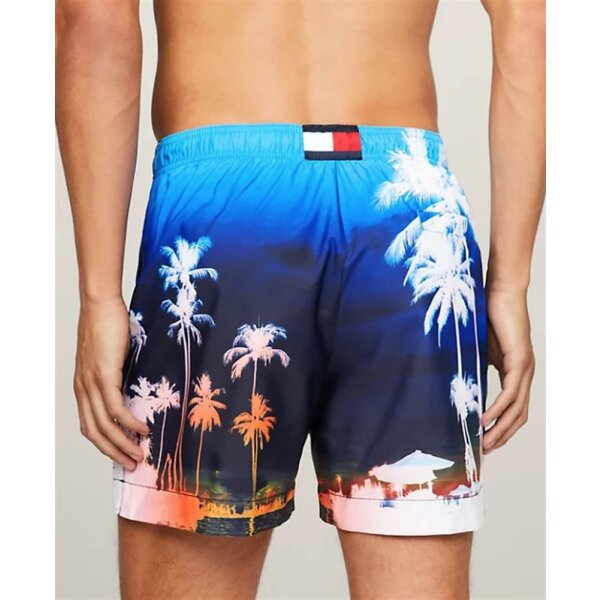 Tommy Hilfiger - Short da bagno con print - Photoprint desert - S