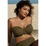 PrimaDonna Swim Sahara - Bikini imbottito senza spalline - olive - 085G