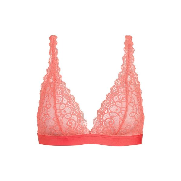 Poetry Posh - Reggiseno a triangolo senza ferretto - juicy peach - XS