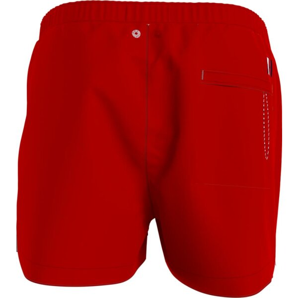 TOMMY HILFIGER - BADESHORTS MIT COLOR BLOCK-DESIGN - Primary Red - S