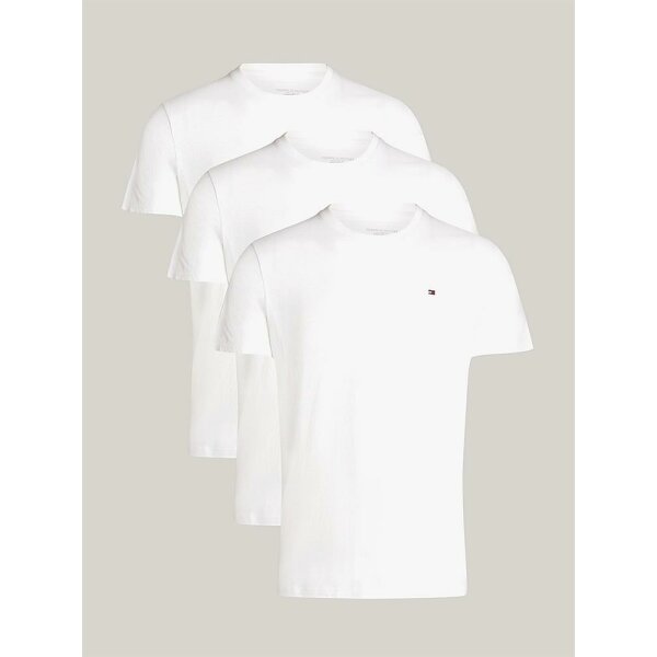 Tommy Hilfiger - 3-Pack T-Shirt con girocollo - white - M