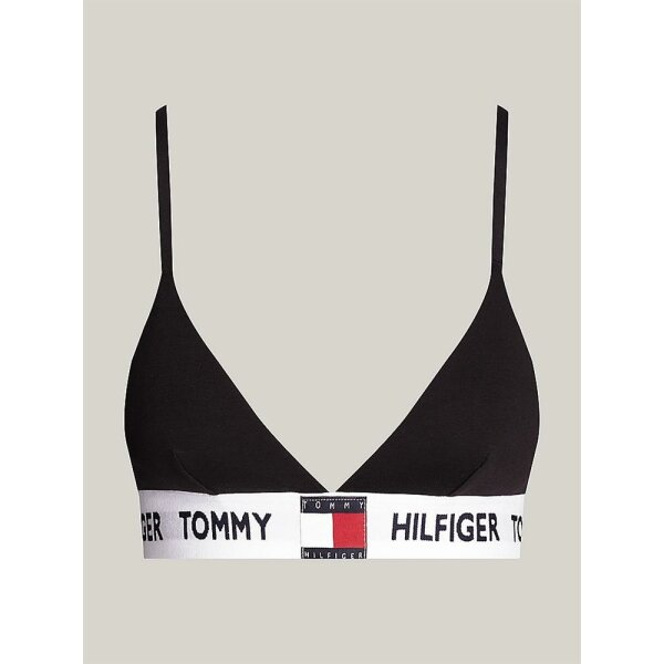 Tommy Hilfiger - Reggiseno a triangolo leggermente imbottito - black - XS