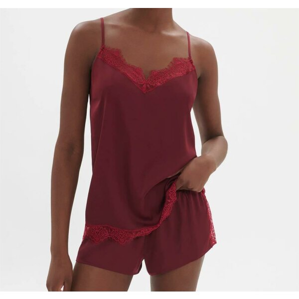 Satin Secrets - Top - spinel red - 4 (L)