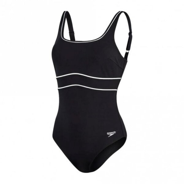 Speedo - Womens Shaping Contour Eclipse Swimsuit - black - IT44/DE38