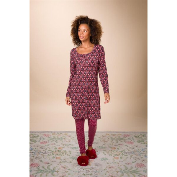 Desiree - Nachthemd mit Knopfleiste - brown - XL