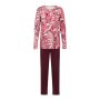 Tropics Leaves - Pyjama lang - french fuchsia - 40 (M)