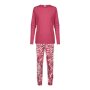 Tropics Leaves - Pyjama lang - french fuchsia - 40 (M)