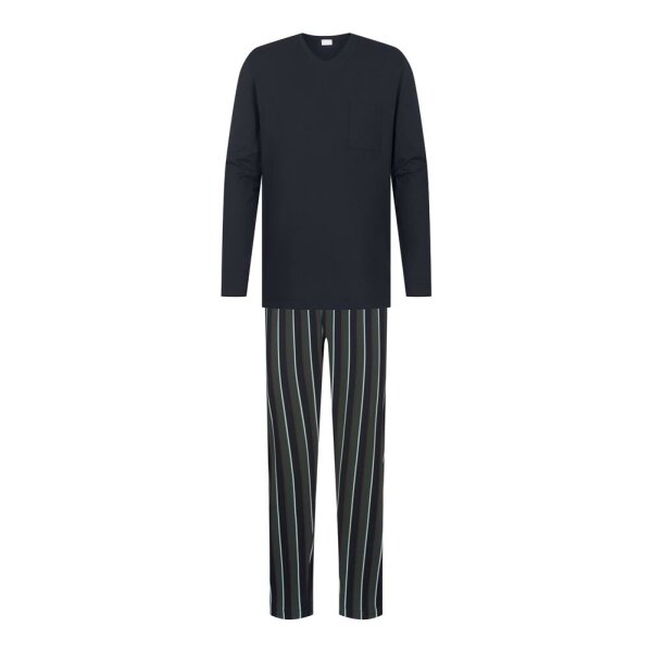 Dark Stripe - Pyjama - Indigo - S