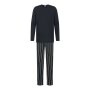 Dark Stripe - Pyjama - Indigo - S