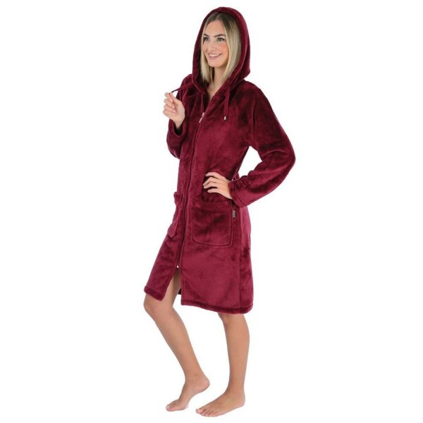 Wewofashion - Vestaglia - maroon - S