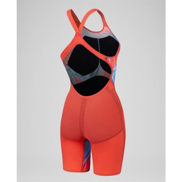 Speedo - Fastskin LZR Pure Valor 2.0 Openback Kneeskin - Flame Red / Picton Blue - 20