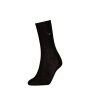 Tommy Hilfiger - WOMEN SOCK 1P PREMIUM ROLLTOP WOOL - black - 43-46